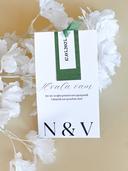 Zahvalnica Green Tag