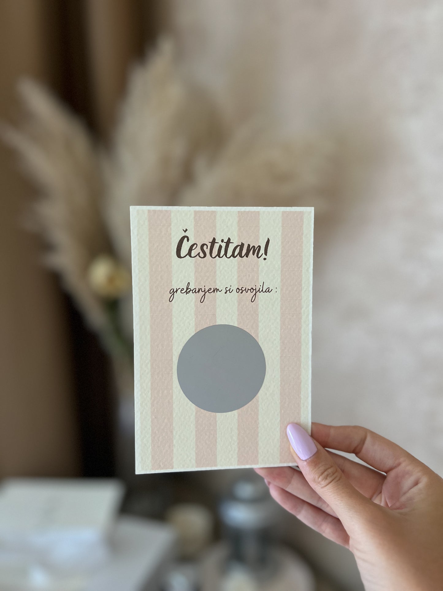 Greb kartica Pink Line