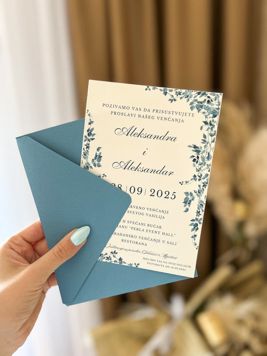 Pozivnica Blue