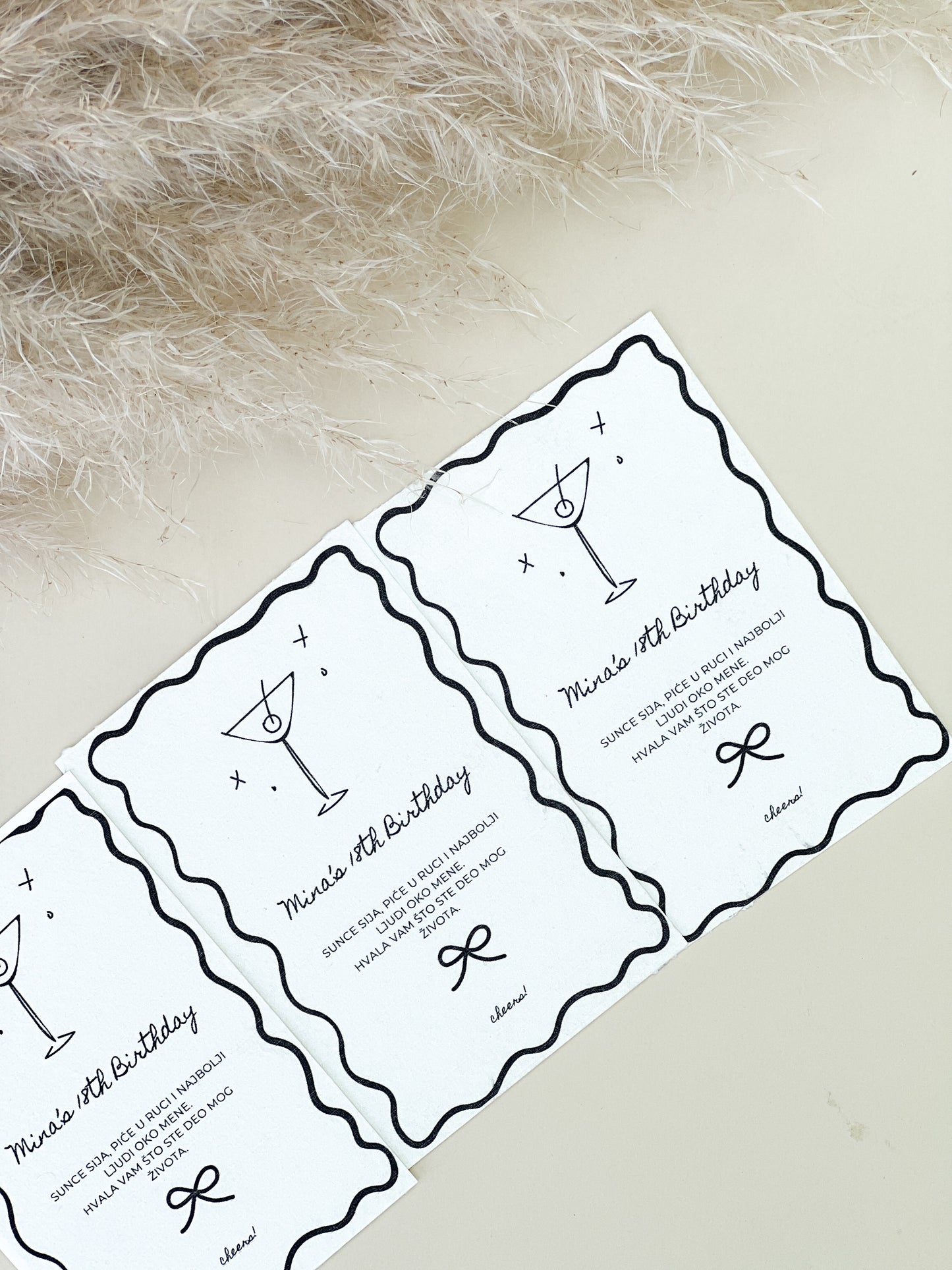 Zahvalnica Elegance Bow