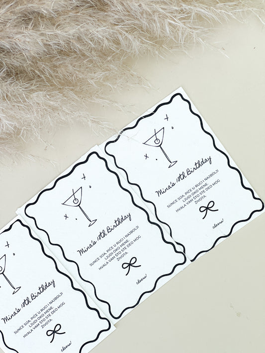 Zahvalnica Elegance Bow