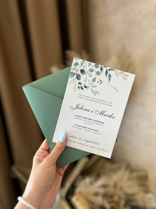 Pozivnica Green Botanica