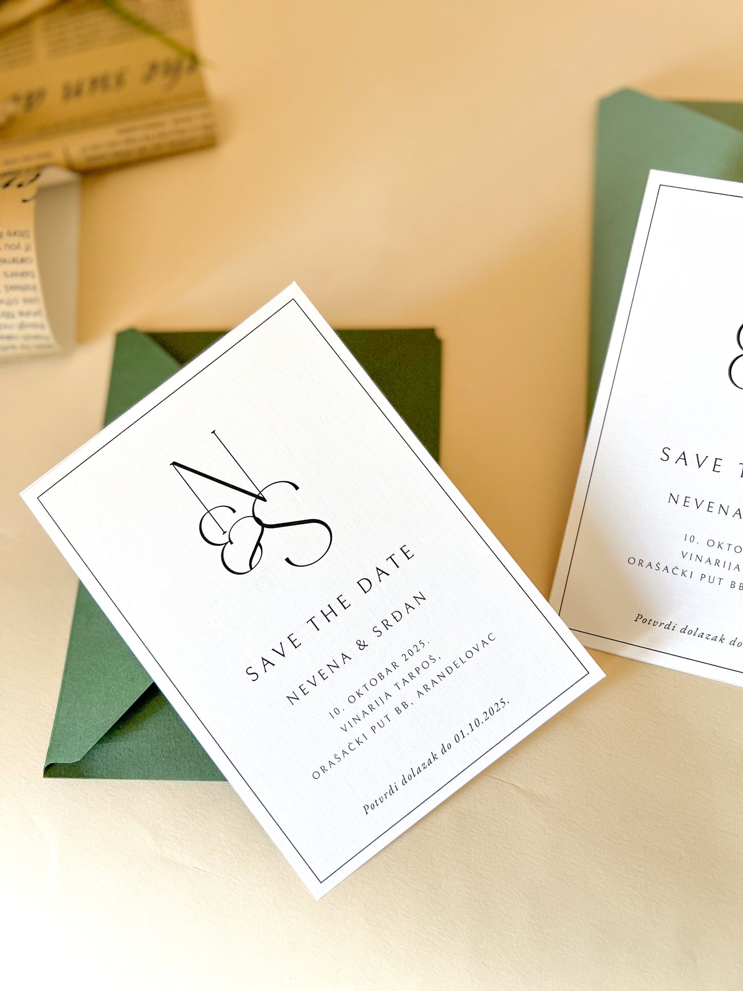 Pozivnica Classic Minimal