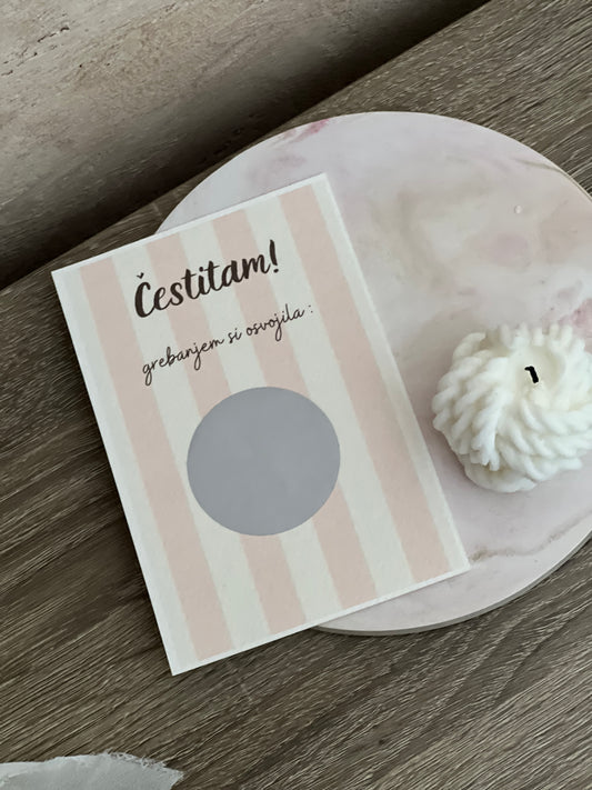 Greb kartica Pink Line