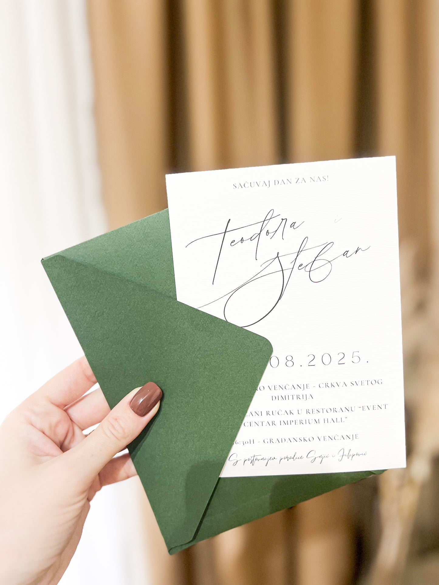 Pozivnica Minimal Signature